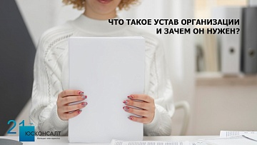 Что такое устав организации и зачем он нужен? Часть 1