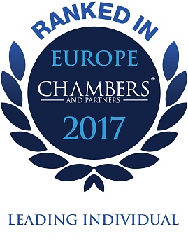 Юсконсалт в международном рейтинге Chambers Europe 2017