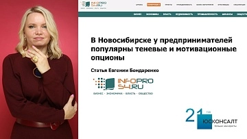 В Новосибирске у предпринимателей популярны теневые и мотивационные опционы